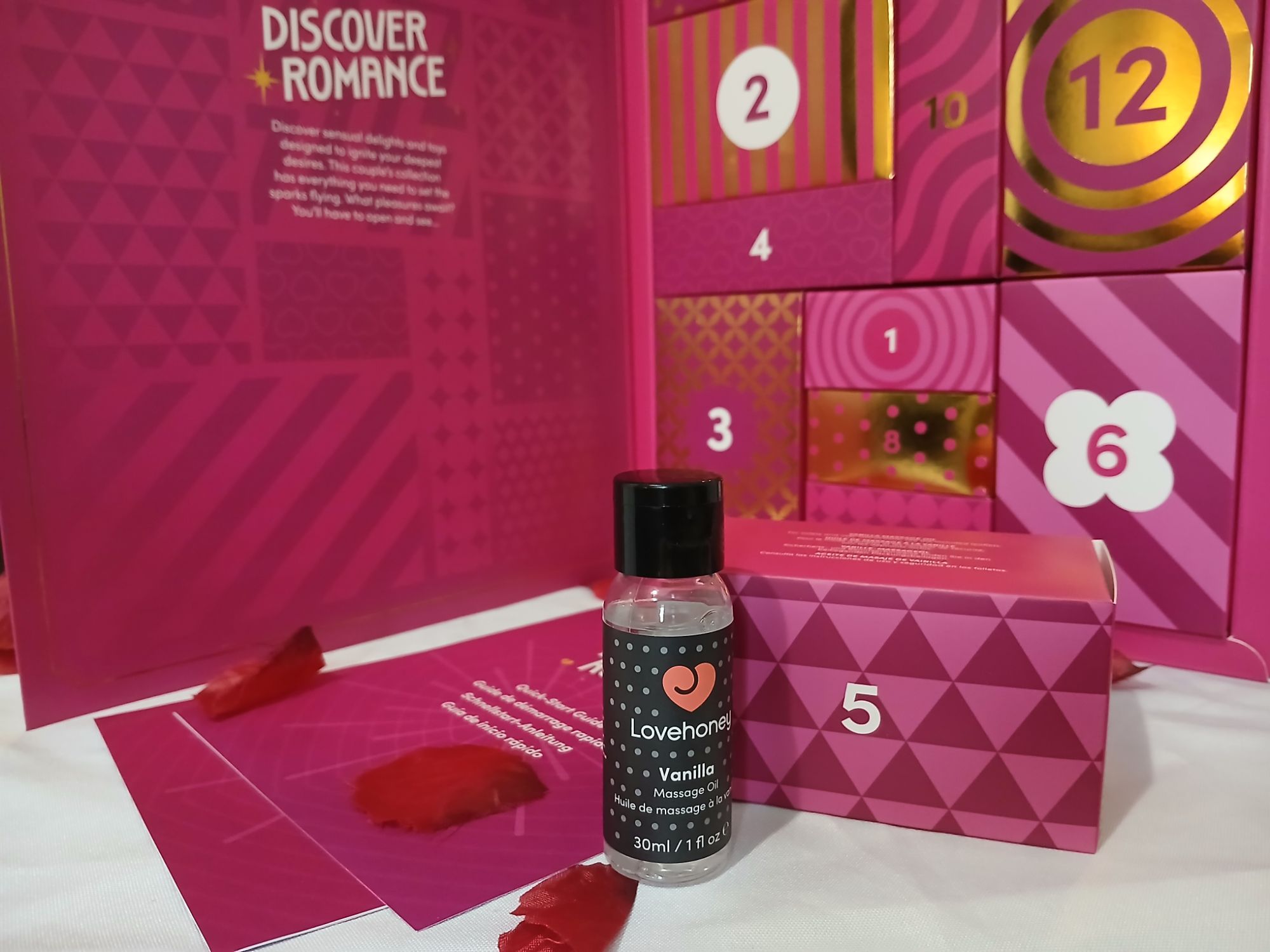 Our Sex Toy Kinkmas Countdown: Day Five — Lovehoney Vanilla Massage Oil Review